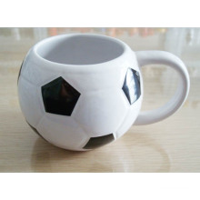 Tasse de football, tasse de forme de football